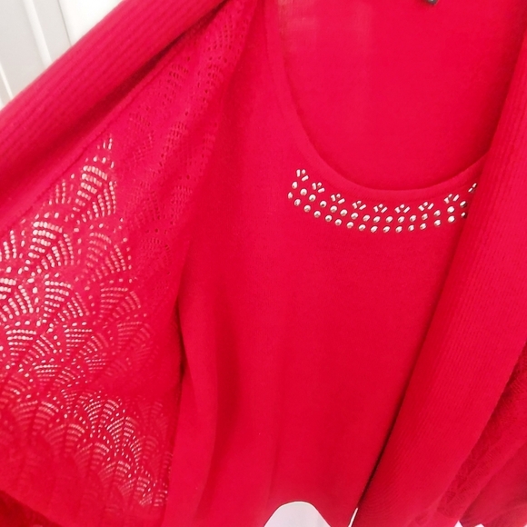 Briggs New York Cardigan Sweater 1X - Picture 4 of 5